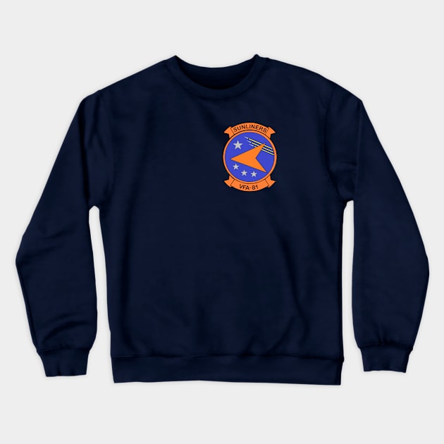 Strike Fighter Squadron 81 (VFA-81) Crewneck Sweatshirt by Airdale Navy